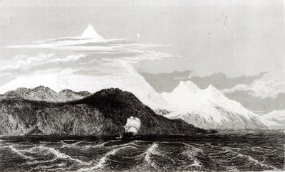 Mount Sarmiento by Conrad Martens